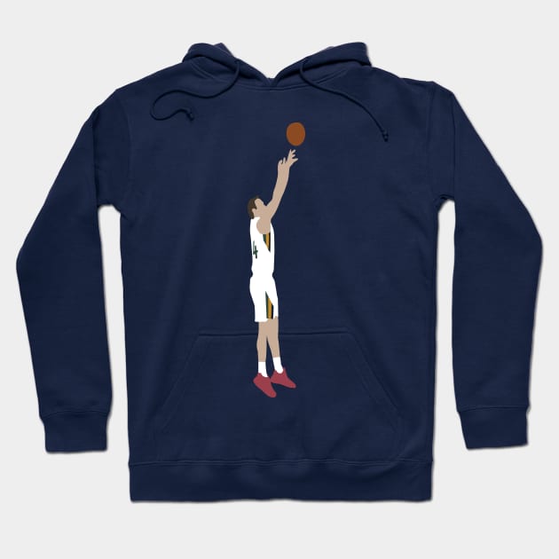 Bojan Bogdanovic Jumpshot Hoodie by xRatTrapTeesx